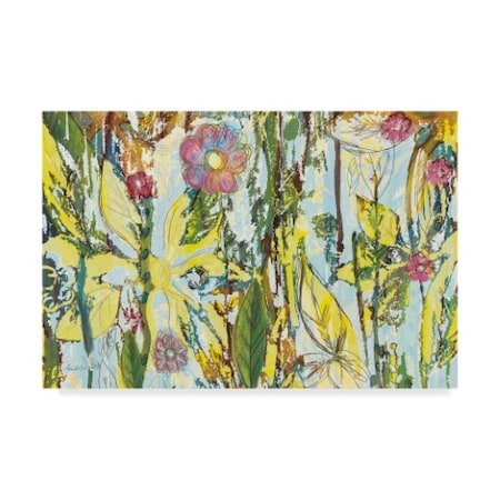 Anne Cote 'Spring Morning Floral' Canvas Art,30x47